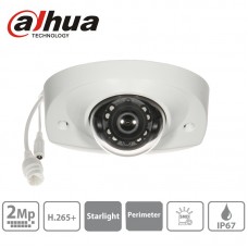 Dahua IPC-HDBW3241F-AS-M Caméra IP Poe dôme à bulle avec son 2 mégapixels infrarouge 50m